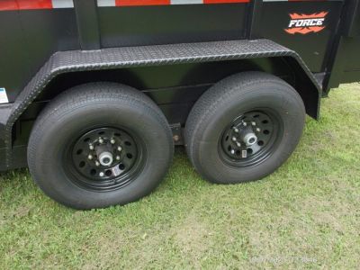 New 2026 US Cargo 7X14 14,000 lb. GVWR Dump Trailer