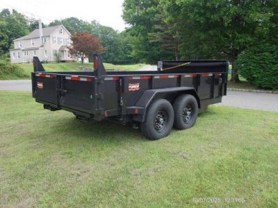 New 2026 US Cargo 7X14 14,000 lb. GVWR Dump Trailer