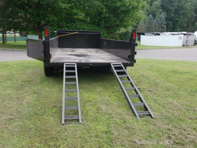 New 2026 US Cargo 7X14 14,000 lb. GVWR Dump Trailer