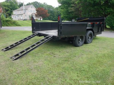 New 2026 US Cargo 7X14 14,000 lb. GVWR Dump Trailer