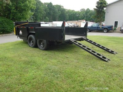 New 2026 US Cargo 7X14 14,000 lb. GVWR Dump Trailer