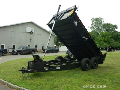 New 2026 US Cargo 7X14 14,000 lb. GVWR Dump Trailer