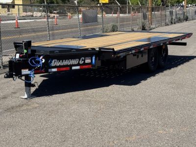 New 2026 Diamond C DET 20' - 15.5K Deckover Tilt Trailer