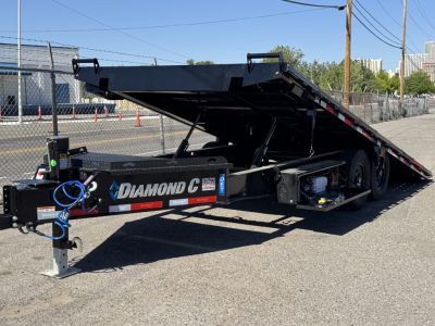 New 2026 Diamond C DET 20' - 15.5K Deckover Tilt Trailer