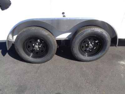 New 2026 Pace American - Out Back DLX - 6x12 V-Nose Tandem Axle 7k Cargo Trailer w/ Rear Ramp Door