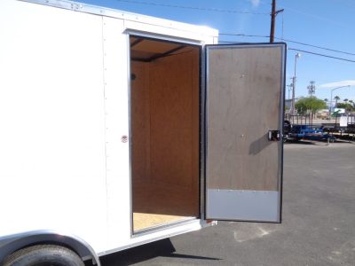 New 2026 Pace American - Out Back DLX - 6x12 V-Nose Tandem Axle 7k Cargo Trailer w/ Rear Ramp Door
