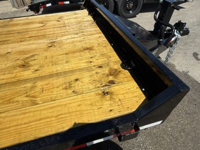 New 2026 Rice Trailers 7X22 SPLIT TILT Equipment Trailer