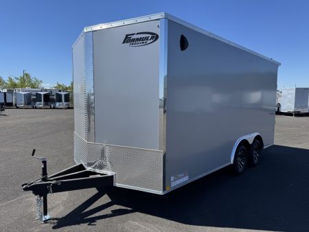 New 2026 Formula Traverse 8.5x16 Enclosed Car Hauler w/ Upgrades 7K GVWR