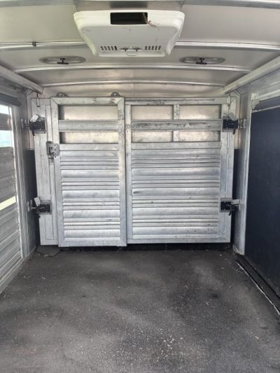 Used 2015 Cimarron 28' x 8' Stierwalt Signature Series Stock / Stock Combo Trailer