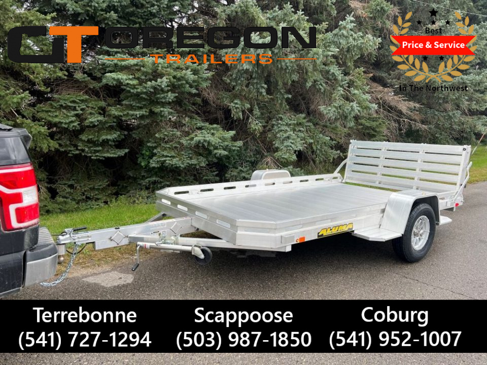 New 2027 Aluma 77 x10' Aluminum Utility Trailer