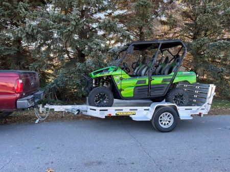 New 2027 Aluma 77"x10' Aluminum Utility Trailer