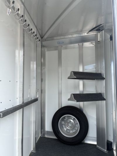 Used 2018 4-Star Trailers 2 Horse Slant Load Bumper Pull Horse Trailer