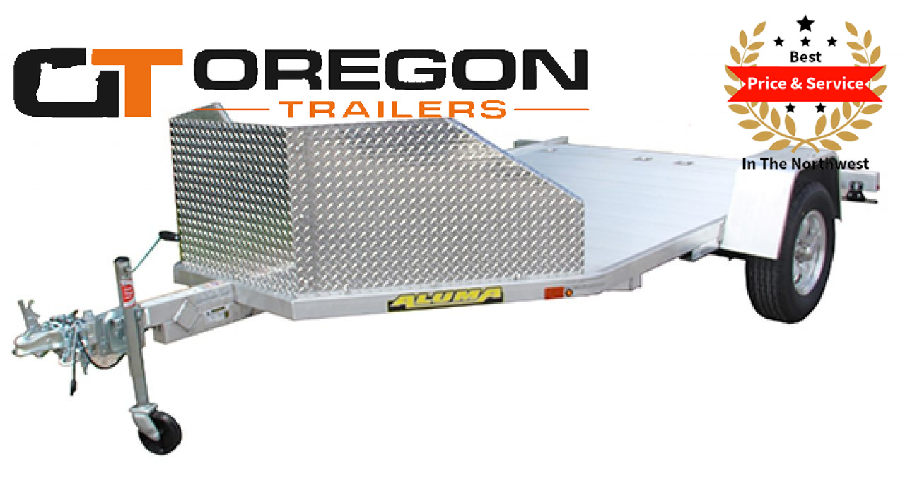 New 2027 ALUMA MC210 78 x138  3K Motorcycle Trailer