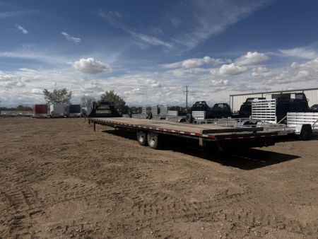 Used 2022 J&C Trailers 8.5-40 Tandem Axle Gooseneck Deckover