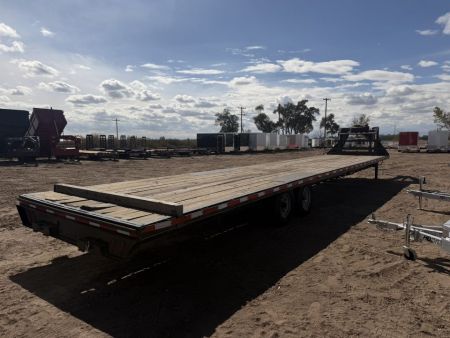 Used 2022 J&C Trailers 8.5-40 Tandem Axle Gooseneck Deckover
