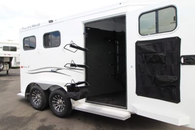 New 2027 Trails West Classic II Extra Tall 2 Horse Trailer