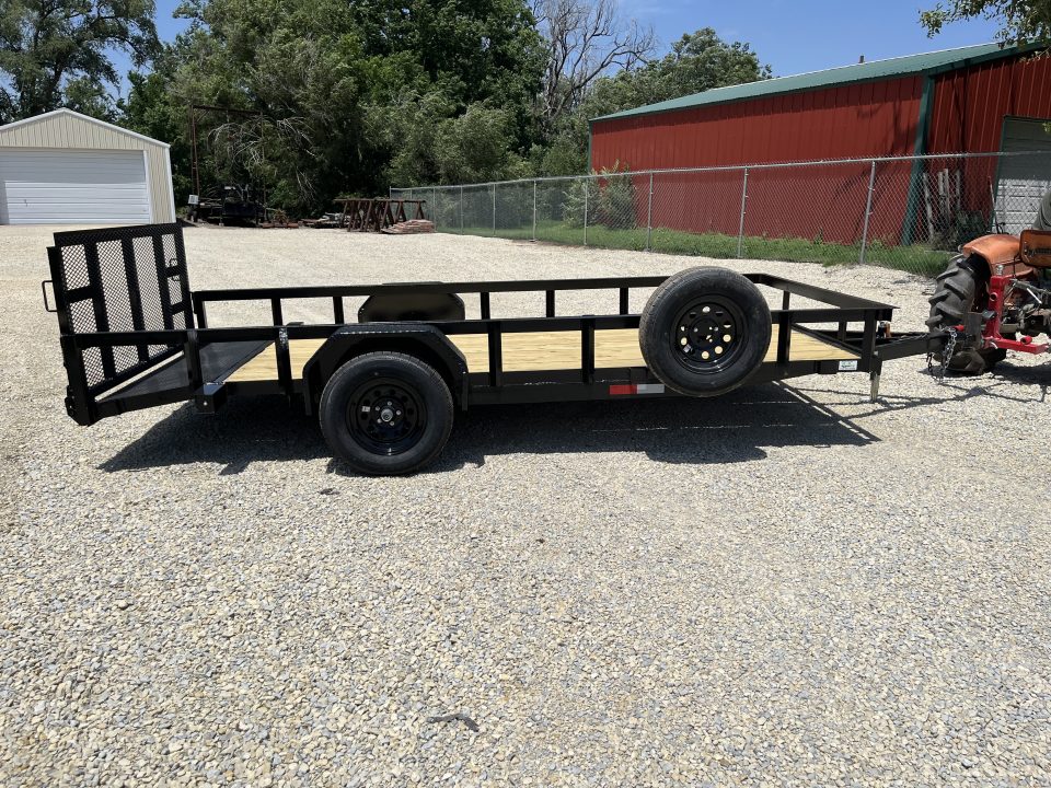 New 2027 Stag Trailers 76"x14' Dovetail Utility Trailer Utility Trailer