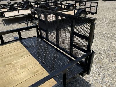 New 2027 Stag Trailers 76"x14' Dovetail Utility Trailer Utility Trailer