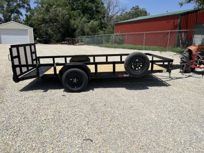 New 2027 Stag Trailers 76"x14' Dovetail Utility Trailer Utility Trailer