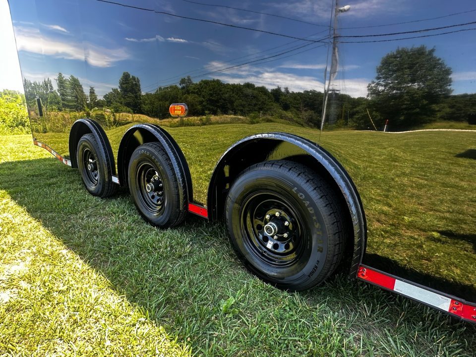 New 2026 8.5x28 Race Trailer- Finished Interior- 5200LB Triple Torsion-Recessed E-Track- Car/ Race Trailer