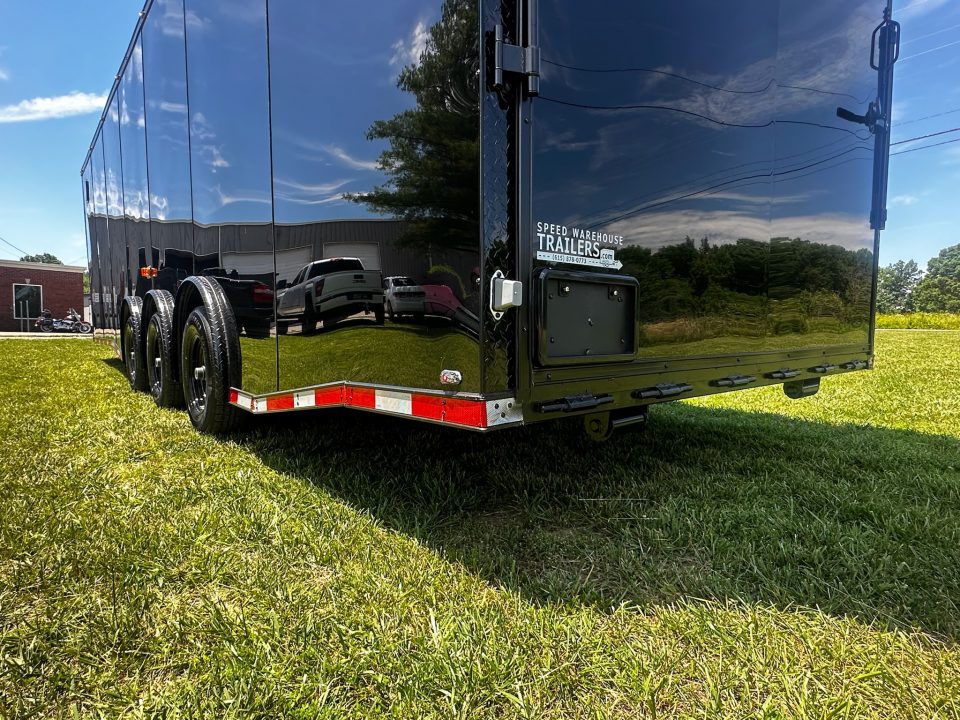 New 2026 8.5x28 Race Trailer- Finished Interior- 5200LB Triple Torsion-Recessed E-Track- Car/ Race Trailer