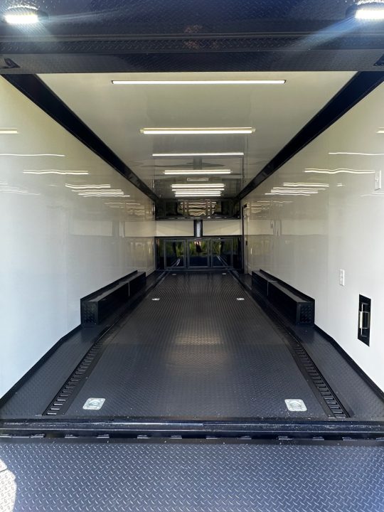 New 2026 8.5x28 Race Trailer- Finished Interior- 5200LB Triple Torsion-Recessed E-Track- Car/ Race Trailer