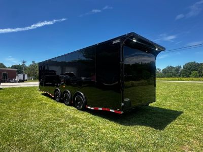 New 2026 8.5x28 Race Trailer- Finished Interior- 5200LB Triple Torsion-Recessed E-Track- Car/ Race Trailer