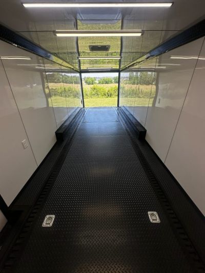 New 2026 8.5x28 Race Trailer- Finished Interior- 5200LB Triple Torsion-Recessed E-Track- Car/ Race Trailer