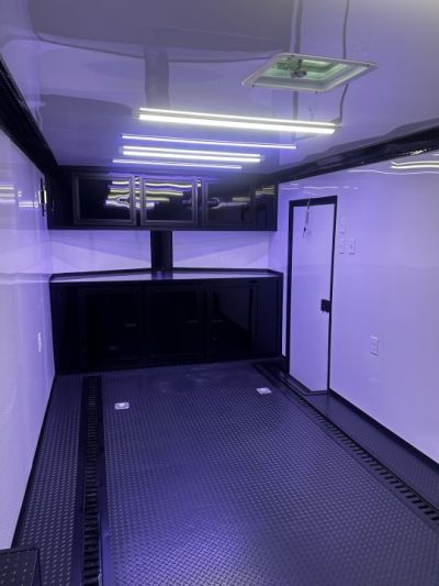 New 2026 8.5x28 Race Trailer- Finished Interior- 5200LB Triple Torsion-Recessed E-Track- Car/ Race Trailer