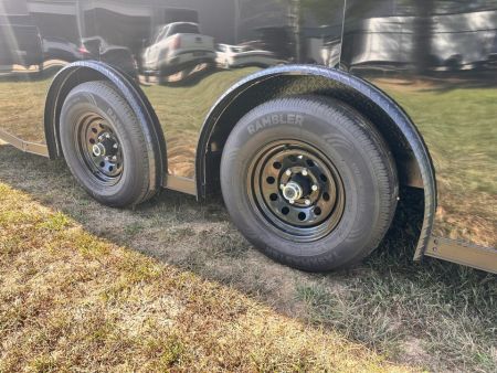 New 2026 8.5x24 Car Hauler-5200LB Torsion Axle--Black Blackout-Enclosed Car Hauler