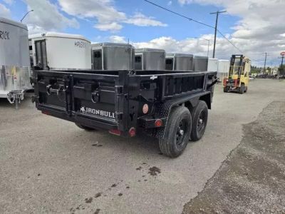 New 2027 Iron Bull 5x10 10k Mini Dump Trailer