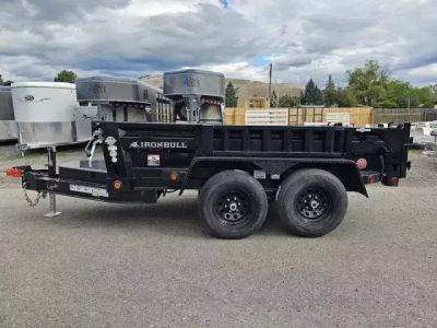 New 2027 Iron Bull 5x10 10k Mini Dump Trailer