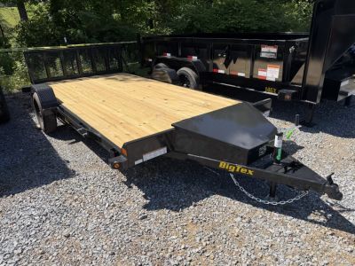 New 2027 Big Tex Trailers 35UT (7 x 14) BLACK BI-FOLD RAMPGATE Utility Trailer