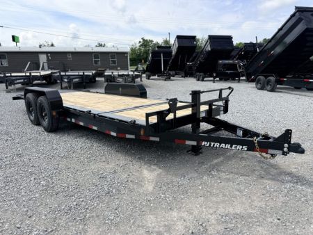 New 2027 PJ Trailers 7X20 GRAVITY TILT 16K GVWR Equipment Trailer