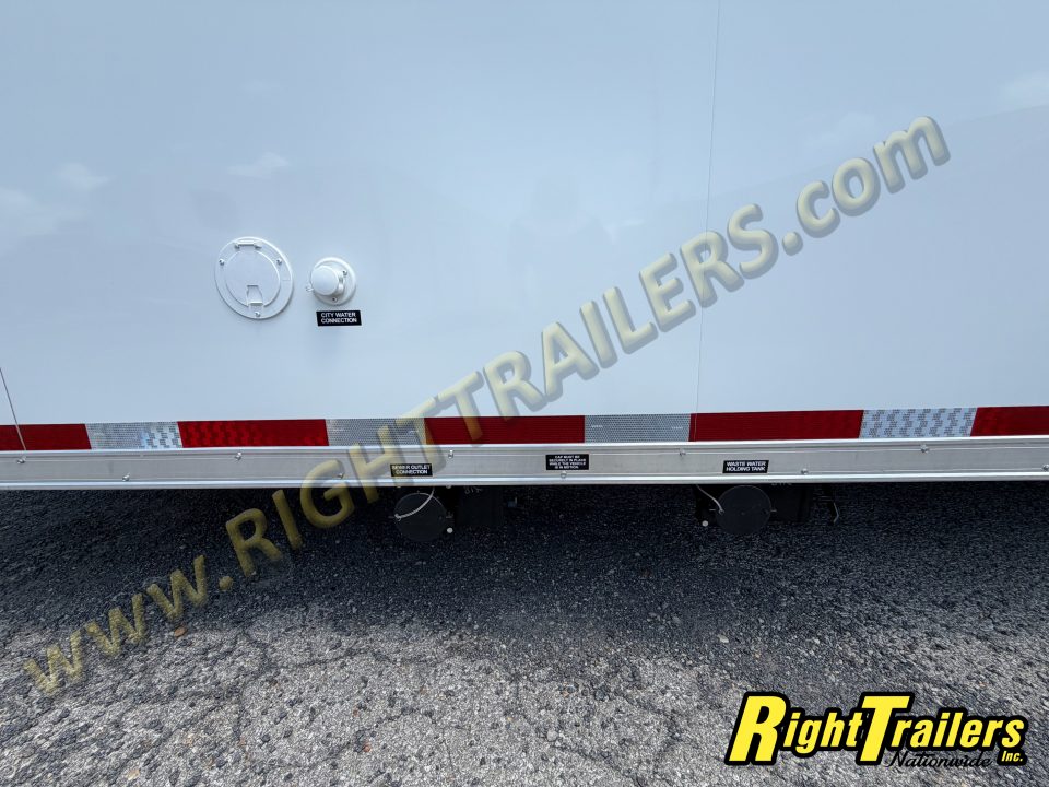 New 2026 8.5x50 Vintage Sportsman Extreme Living Quarters Race Trailer