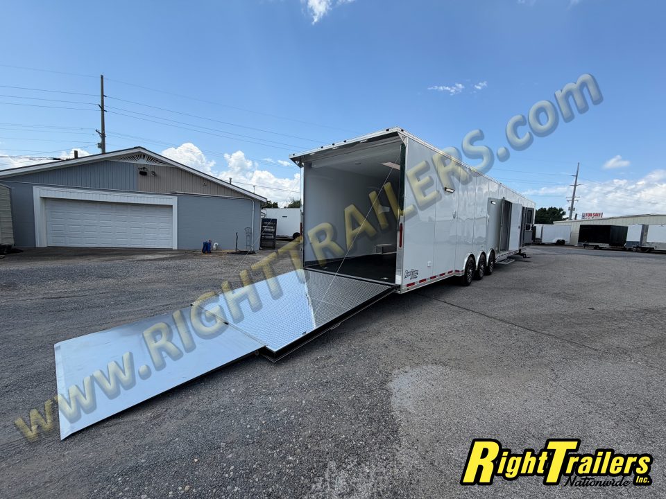 New 2026 8.5x50 Vintage Sportsman Extreme Living Quarters Race Trailer