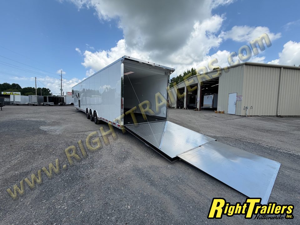 New 2026 8.5x50 Vintage Sportsman Extreme Living Quarters Race Trailer