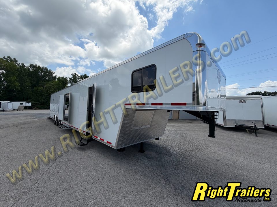 New 2026 8.5x50 Vintage Sportsman Extreme Living Quarters Race Trailer
