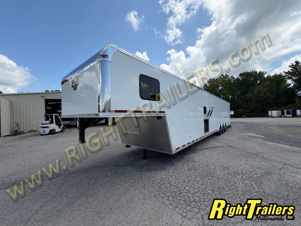 New 2026 8.5x50 Vintage Sportsman Extreme Living Quarters Race Trailer