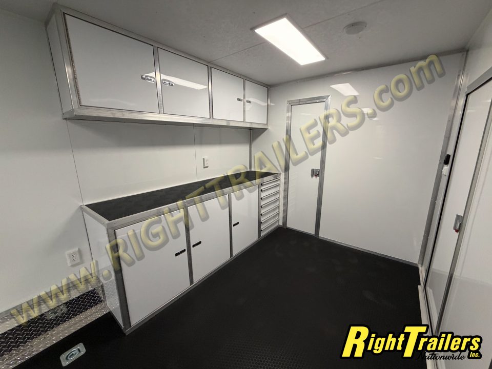 New 2026 8.5x50 Vintage Sportsman Extreme Living Quarters Race Trailer