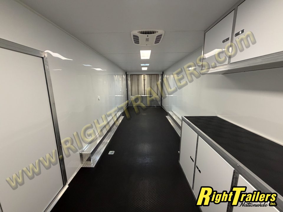 New 2026 8.5x50 Vintage Sportsman Extreme Living Quarters Race Trailer
