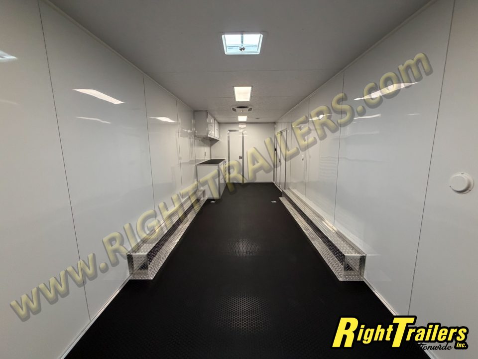 New 2026 8.5x50 Vintage Sportsman Extreme Living Quarters Race Trailer