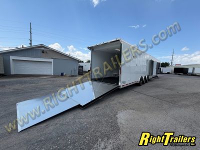 New 2026 8.5x50 Vintage Sportsman Extreme Living Quarters Race Trailer