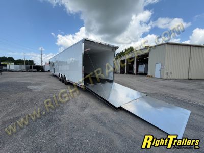 New 2026 8.5x50 Vintage Sportsman Extreme Living Quarters Race Trailer