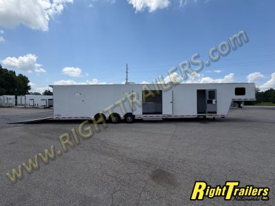 New 2026 8.5x50 Vintage Sportsman Extreme Living Quarters Race Trailer