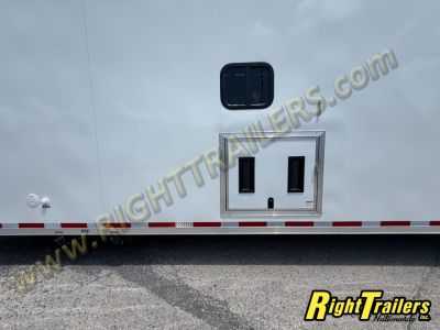 New 2026 8.5x50 Vintage Sportsman Extreme Living Quarters Race Trailer