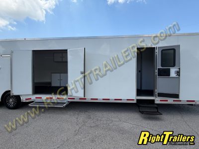New 2026 8.5x50 Vintage Sportsman Extreme Living Quarters Race Trailer