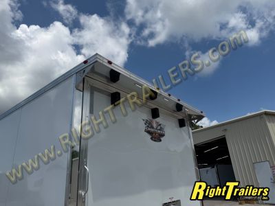 New 2026 8.5x50 Vintage Sportsman Extreme Living Quarters Race Trailer