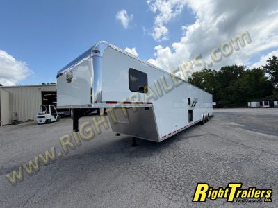 New 2026 8.5x50 Vintage Sportsman Extreme Living Quarters Race Trailer
