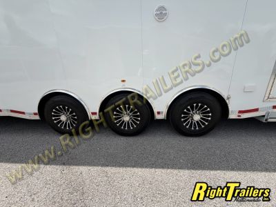 New 2026 8.5x50 Vintage Sportsman Extreme Living Quarters Race Trailer